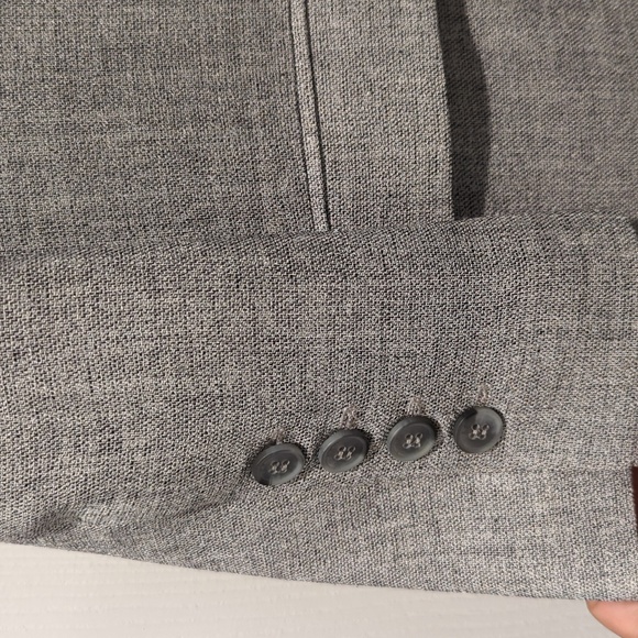 Halston Heritage Gray Blazer - Picture 7 of 8